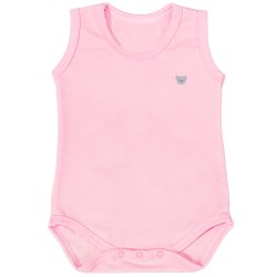 Body de Bebê Regata Rosa Body de Bebê Regata Rosa