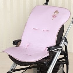 Capa de Carrinho de Bebê Bailarina Rosa 100% Algodão Capa de Carrinho de Bebê Bailarina Rosa 100% Algodão