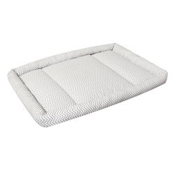 Colchonete para Bebê Chevron Cinza Colchonete para Bebê Chevron Cinza