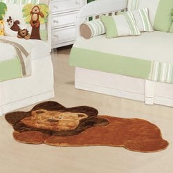Tapete de Pelúcia Quarto de Bebê Refúgio dos Animais Tapete de Pelúcia Quarto de Bebê Refúgio dos Animais