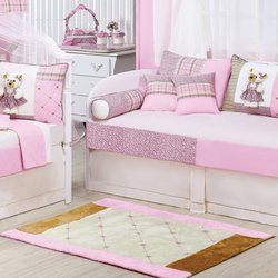 Tapete de Quarto Enxoval Bebê Menina Pelúcia Ursa Tapete de Quarto Enxoval Bebê Menina Pelúcia Ursa