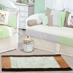 Tapete de Quarto Bebê Menino Pelúcia Urso Palha - Marrom Tapete de Quarto Bebê Menino Pelúcia Urso Palha - Marrom