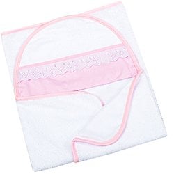 Toalha de Banho com Capuz Clássica Rosa Toalha de Banho com Capuz Clássica Rosa