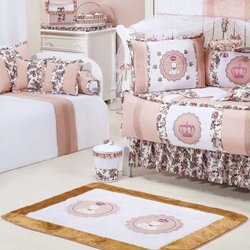 Tapete de Quarto Bebê Menina Pelúcia Princesa Tapete de Quarto Bebê Menina Pelúcia Princesa