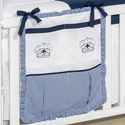 Porta Objetos Realeza Azul Marinho 100% Algodão Porta Objetos Realeza Azul Marinho 100% Algodão