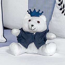 Ursinho de Bebê Realeza Azul Marinho P Ursinho de Bebê Realeza Azul Marinho P