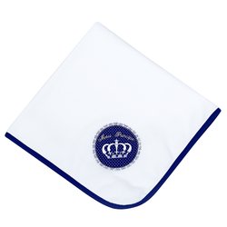 Cobertor de Bebê Fofo Coroa Azul Marinho Cobertor de Bebê Fofo Coroa Azul Marinho