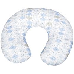 Almofada de Pescoço para Bebê Geométrico Azul Almofada de Pescoço para Bebê Geométrico Azul