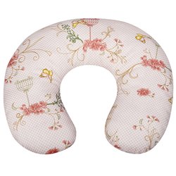 Almofada de Pescoço para Bebê Gaiolinha Rosê Almofada de Pescoço para Bebê Gaiolinha Rosê