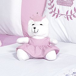 Ursinha Decorativa Realeza Rosa P Ursinha Decorativa Realeza Rosa P