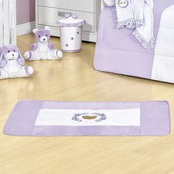 Tapete Ursa Sapeca Lilás Tapete Ursa Sapeca Lilás