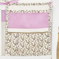 Porta Objetos Coruja Carinhosa Rosa 100% Algodão Porta Objetos Coruja Carinhosa Rosa 100% Algodão