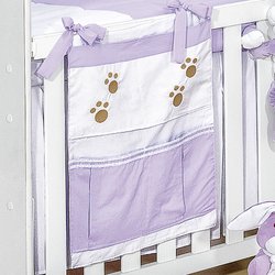 Porta Objetos Ursa Sapeca Lilás 100% Algodão Porta Objetos Ursa Sapeca Lilás 100% Algodão