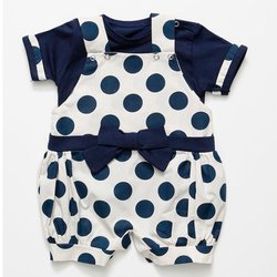 Jardineira + Camiseta Baby Palha Marinho 2 Peças Jardineira + Camiseta Baby Palha Marinho 2 Peças