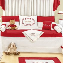 Kit Cama Babá Príncipe Vermelho 7 Peças Kit Cama Babá Príncipe Vermelho 7 Peças