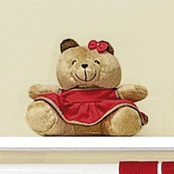 Ursinha Decorativa Príncipe Vermelho P Ursinha Decorativa Príncipe Vermelho P