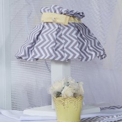 Abajur Chevron Noblesse Amarelo Abajur Chevron Noblesse Amarelo