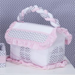 Farmacinha Casinha Chevron Noblesse Rosa Farmacinha Casinha Chevron Noblesse Rosa