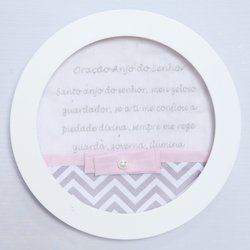 Nicho Decorativo Chevron Noblesse Rosa Nicho Decorativo Chevron Noblesse Rosa