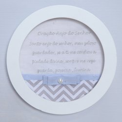 Nicho Decorativo Chevron Noblesse Azul Nicho Decorativo Chevron Noblesse Azul