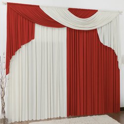 Cortina Elegance Vermelho 2,00m x 1,70m Cortina Elegance Vermelho 2,00m x 1,70m