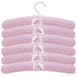 Kit de Cabide Bailarina Rosa 6 Peças Kit de Cabide Bailarina Rosa 6 Peças