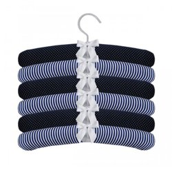 Kit Cabide Náutico Azul Marinho 6 Peças Kit Cabide Náutico Azul Marinho 6 Peças