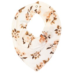 Babador Bandana Floral Marrom Babador Bandana Floral Marrom
