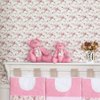 Ursinho Enfeite Decorativo Quarto Enxoval Bebê Menina Quatro Estações Rosa