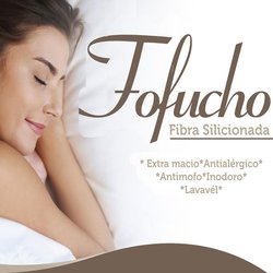 Travesseiro Fofucho Fibra Siliconada Extra Macio Travesseiro Fofucho Fibra Siliconada Extra Macio