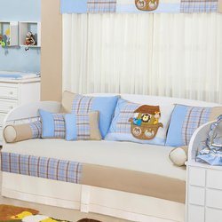 Kit Cama Babá Arca Baby Azul 10 Peças Kit Cama Babá Arca Baby Azul 10 Peças