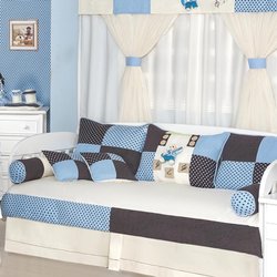 Kit Bicama Quarto Enxoval Bebê Menino 10 Peças Urso Musical Azul Kit Bicama Quarto Enxoval Bebê Menino 10 Peças Urso Musical Azul