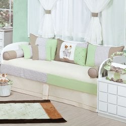 Kit Cama Babá Urso Verde 10 Peças Kit Cama Babá Urso Verde 10 Peças