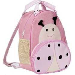 Mochila Joaninha Rosa G Mochila Joaninha Rosa G