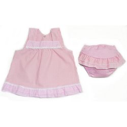 Conjunto Baby Bela Listras Rosa 2 Peças Conjunto Baby Bela Listras Rosa 2 Peças