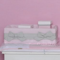 Cesta Decorada Gabi Rosa Cesta Decorada Gabi Rosa