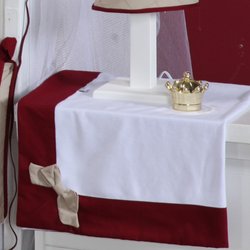 Manta Para Bebê Menina Realeza Marsala Manta Para Bebê Menina Realeza Marsala