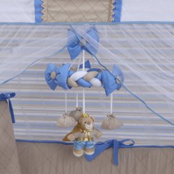 Móbile De Berço Realeza Azul Móbile De Berço Realeza Azul