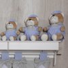 Ursinhos de Bebê Léo Azul 3 Peças