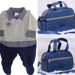 Saída de Maternidade + Kit Bolsa Maternidade Meu Príncipe II Saída de Maternidade + Kit Bolsa Maternidade Meu Príncipe II
