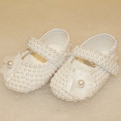 Sapatinho Bebê Menina Princesa Branco Sapatinho Bebê Menina Princesa Branco