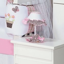 Abajur Para Quarto Enxoval Bebê Menina Patricinha Abajur Para Quarto Enxoval Bebê Menina Patricinha