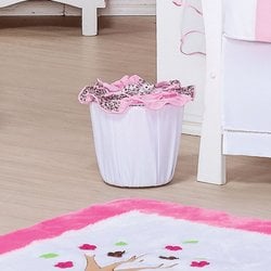 Lixeira Quarto Enxoval Bebê Menina Clarinha Rosa Lixeira Quarto Enxoval Bebê Menina Clarinha Rosa