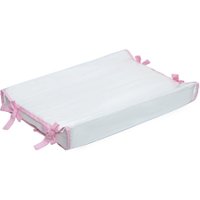 Trocador de Bebê Branco e Rosa Anatômico Trocador de Bebê Branco e Rosa Anatômico