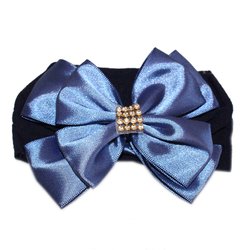 Faixa de Cabelo para Bebê Laço Marinho Faixa de Cabelo para Bebê Laço Marinho