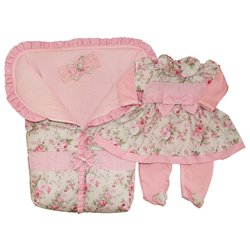 Saída de Maternidade Camponesa Rosa Saída de Maternidade Camponesa Rosa