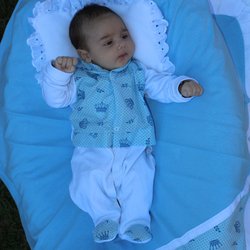Saída de Maternidade Toque Básico Príncipe 4 Peças Saída de Maternidade Toque Básico Príncipe 4 Peças