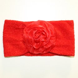 Faixa de Cabelo para Bebê Rosa Vermelho Faixa de Cabelo para Bebê Rosa Vermelho
