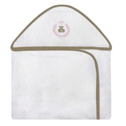 Toalha de Banho Ursa Thed Rosa com Capuz Toalha de Banho Ursa Thed Rosa com Capuz