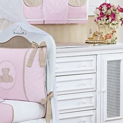 Trocador de Bebê Plastificado Adria Rosa Trocador de Bebê Plastificado Adria Rosa